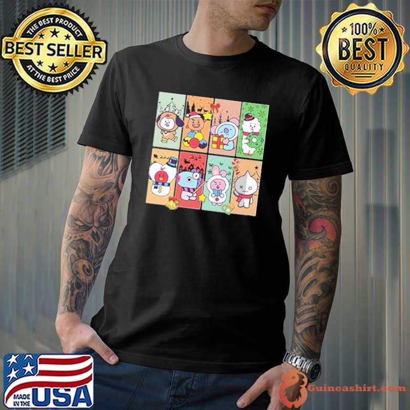 Vintage Christmas Bt21 Shirt