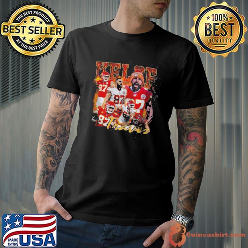 Vintage Travis Kelce America Football Shirt