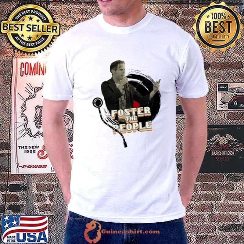 Vinyl Style Mark Foster American singer Songwriter and musician T-Shirt