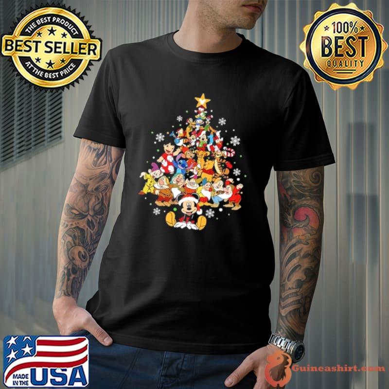 Walt Disney Christmas Tree 2023 Shirt