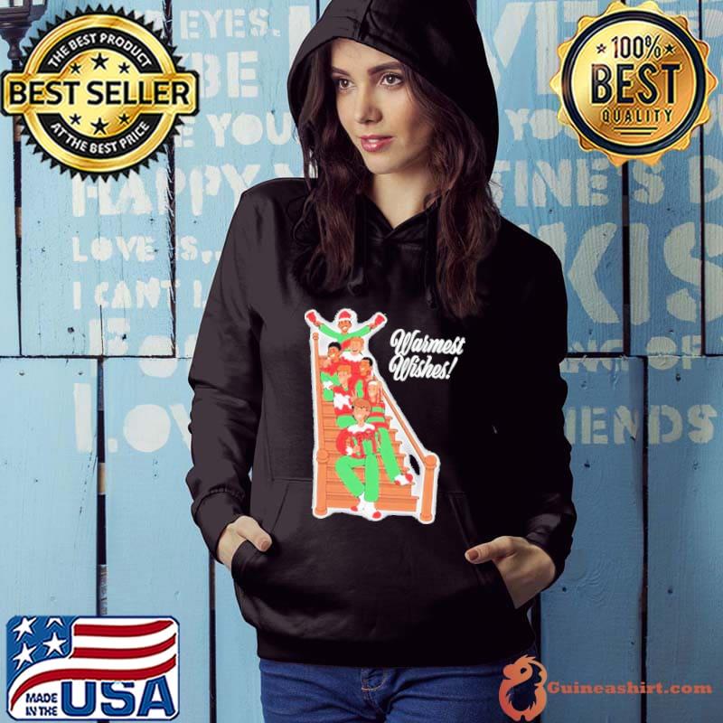 Warmest Wishes Holiday Shirt Hoodie