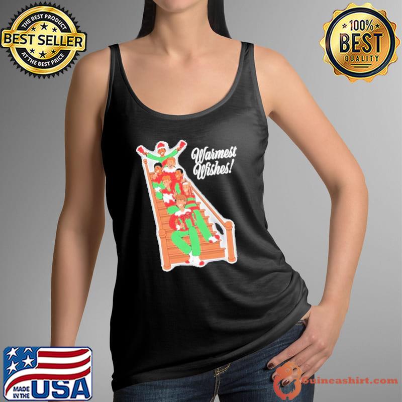 Warmest Wishes Holiday Shirt Tank Top