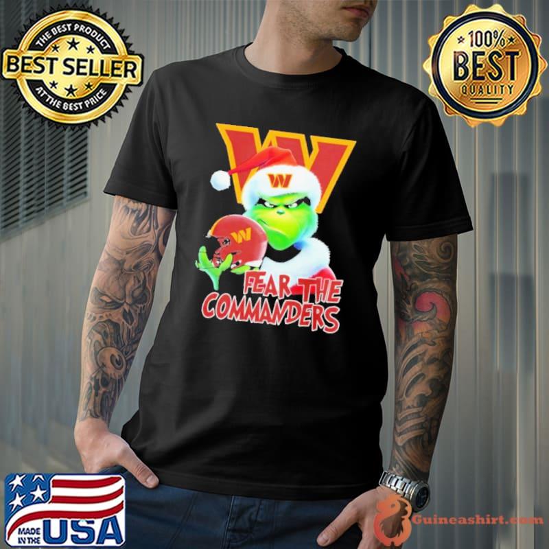 Washington Commanders Grinch Fear The Christmas 2023 shirt