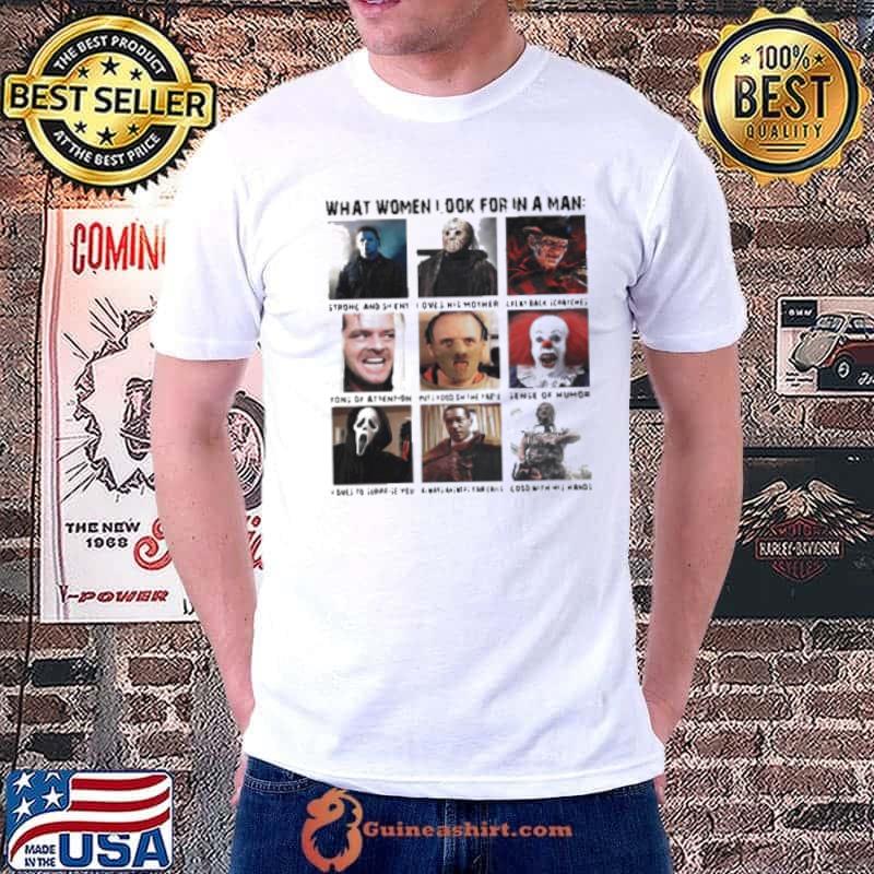 What Women Want In A Man Strong Silent Type Shirt