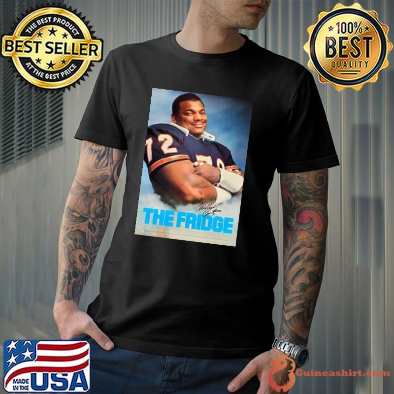 William Perry The Fridge Chicago Bears Nfl Football Vintage Original Poster Shirt