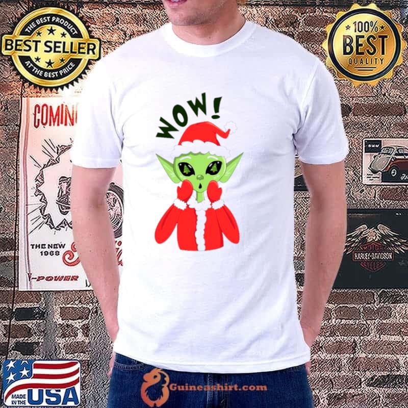 Wow Alien Xmas shirt