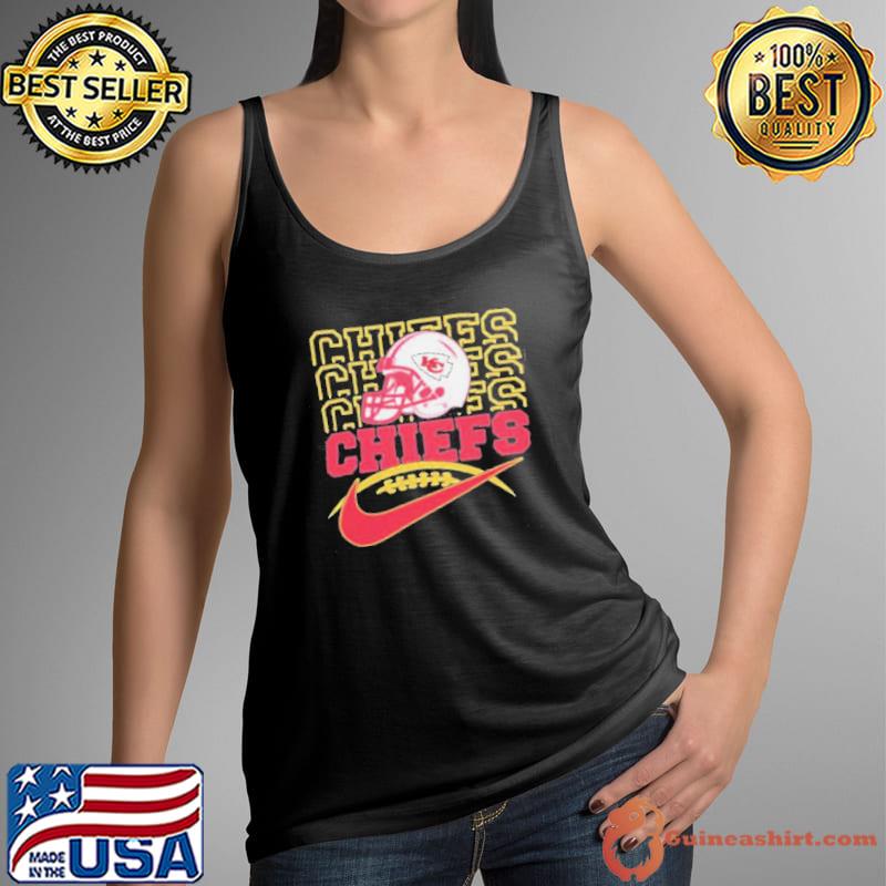 2023 NFL Kansas Chiefs Team Helmet Logo Shirt Tank Top