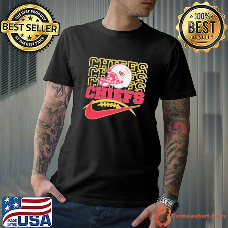 2023 NFL Kansas Chiefs Team Helmet Logo Shirt
