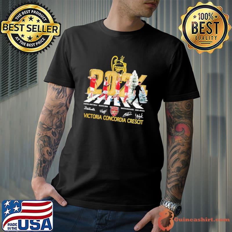 2024 Victoria concordia crescit abbey road signature shirt