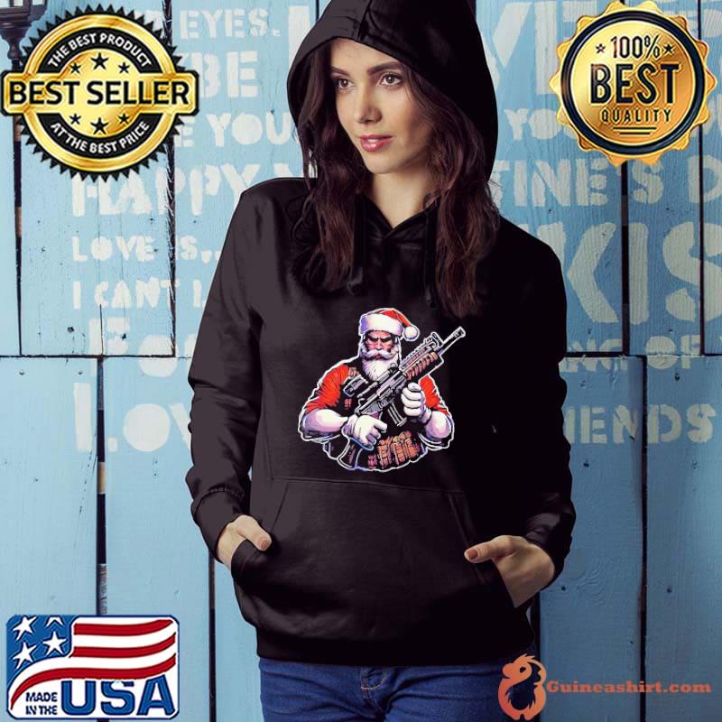 2nd Amendment Based Santa Claus Classic Shirt Hoodie