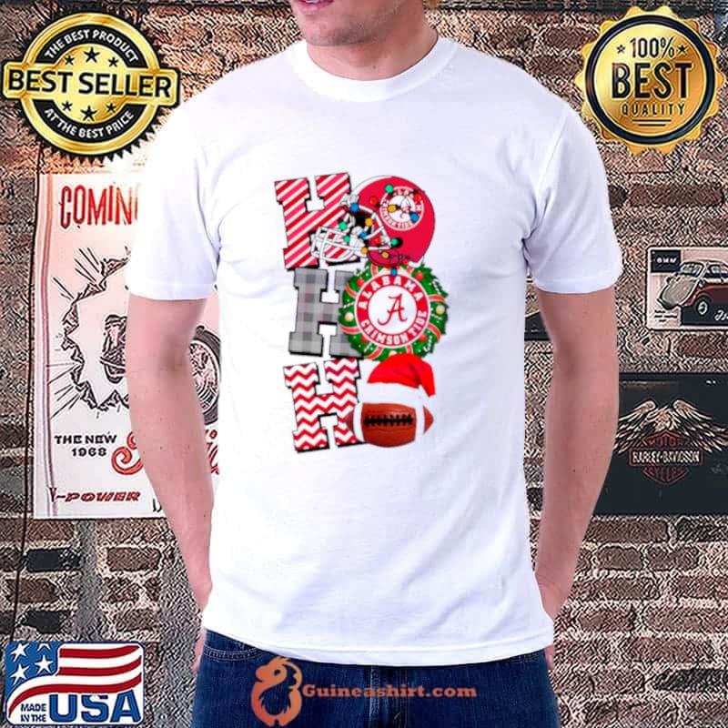 Alabama Crimson Tide football Christmas ho ho ho s Unisex