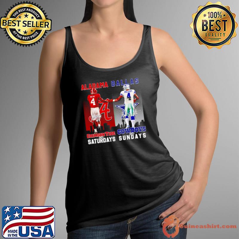 Alabama Crimson Tide Milroe on Saturday Dallas Cowboys on Sunday s Tank Top