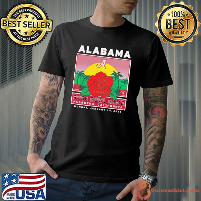 Alabama Crimson Tide Rose Bowl Game 2024 Shirt