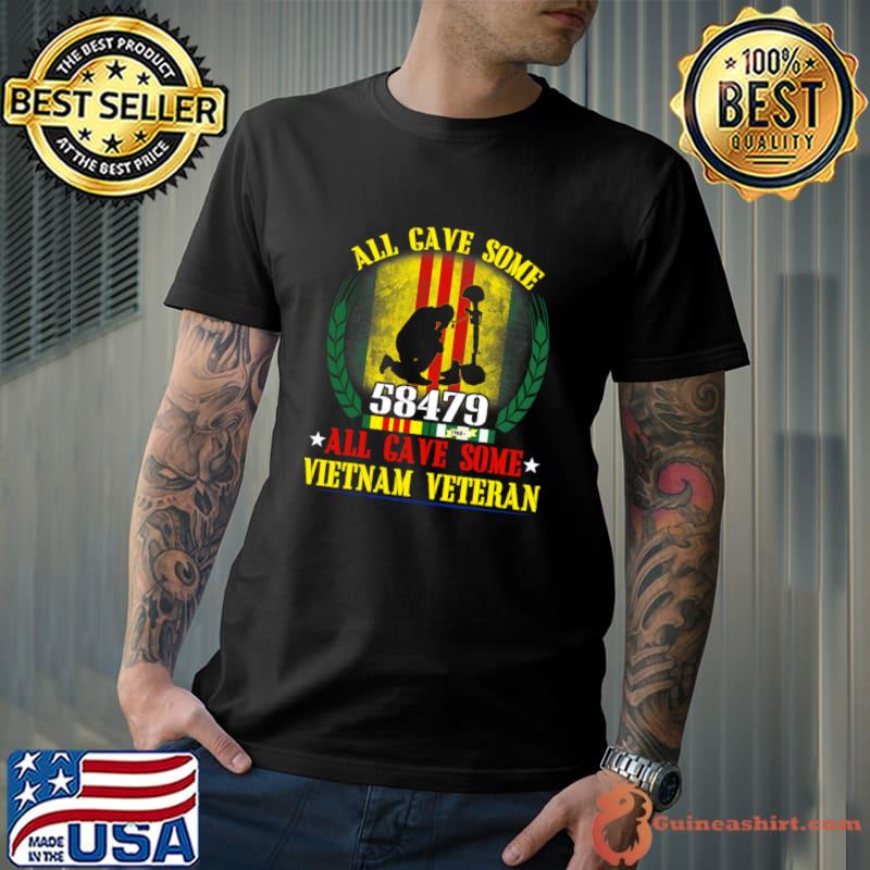 All Gave Some All Gave Some Vietnam Veteran Usa Flag Memorial Day T-Shirt