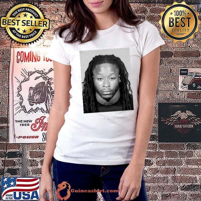 Alvin Kamara Was Arrested Mugshot Shirt