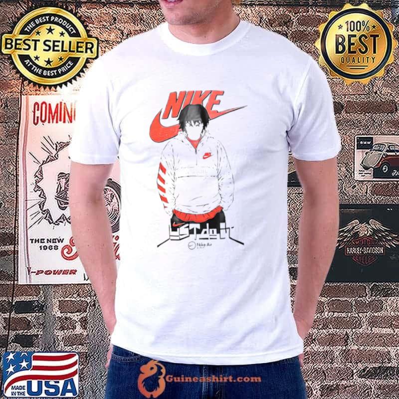 Anime Nike Logo shirt