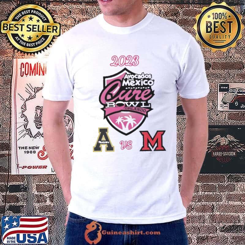 Appalachian State vs. Miami (OH) Avocados From Mexico Cure Bowl Exploria Stadium Orlando FL 2023 Shirt