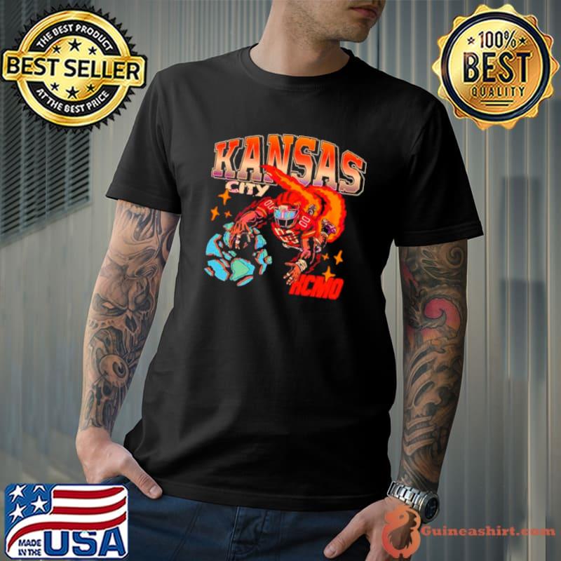 Awesome kansas city football player retro shirt