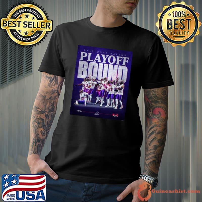 Baltimore Raven NFL 2023 Playoff Bound Shirt Unisex
