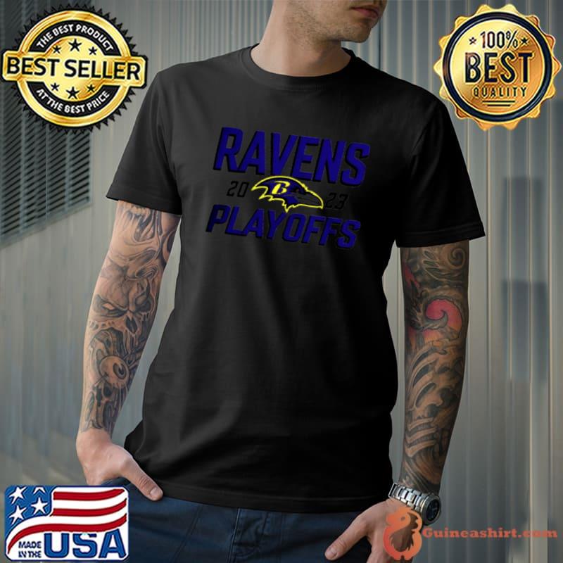 Baltimore Ravens 2023 NFL playoffs logo s Unisex