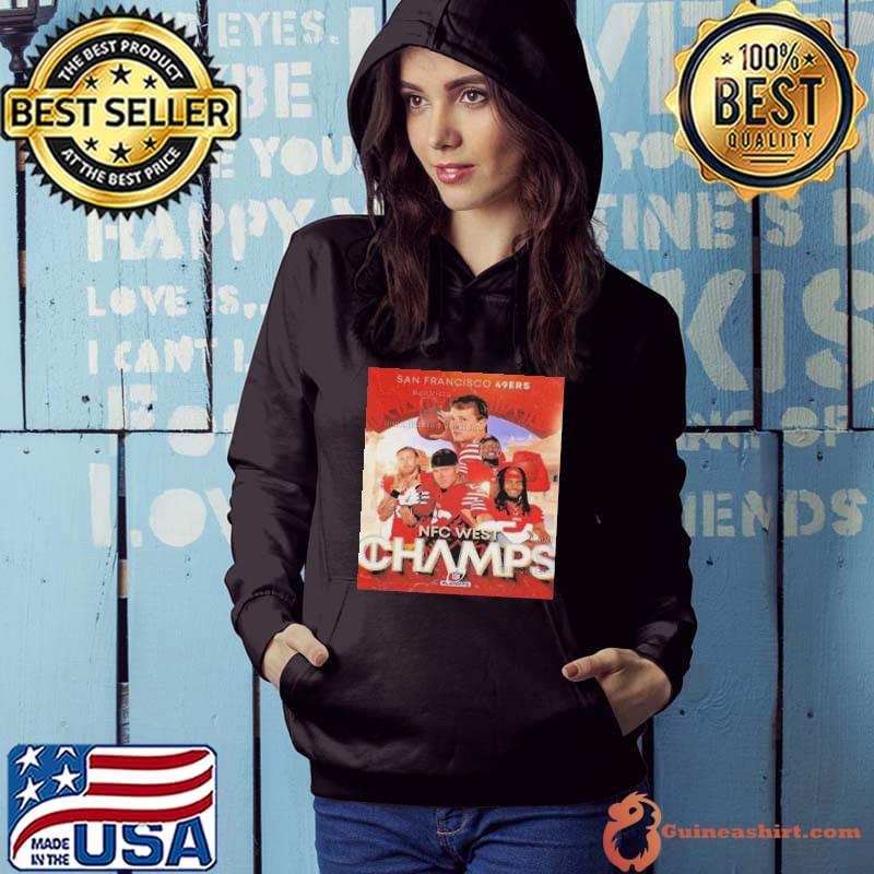 Best In The West San Francisco 49ers Back-To-Back Division Titles For The NFC West Champions 2023 Shirt Hoodie