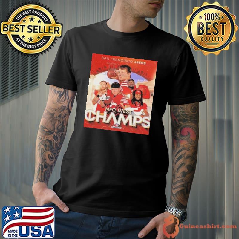 Best In The West San Francisco 49ers Back-To-Back Division Titles For The NFC West Champions 2023 Shirt Unisex