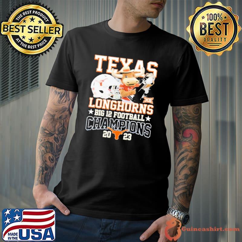 Bevo Champions Texas Longhorns Big 12 Football Championship 2023 Shirt