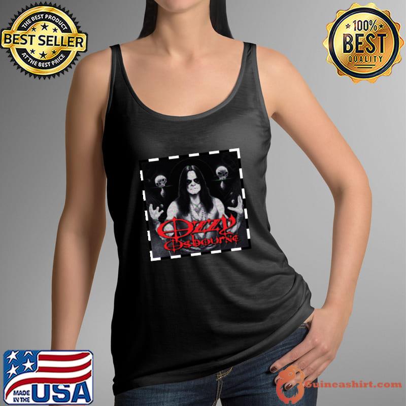 Black Metal English singer songwriter Ozzy Osbourne T-Shirt Tank Top