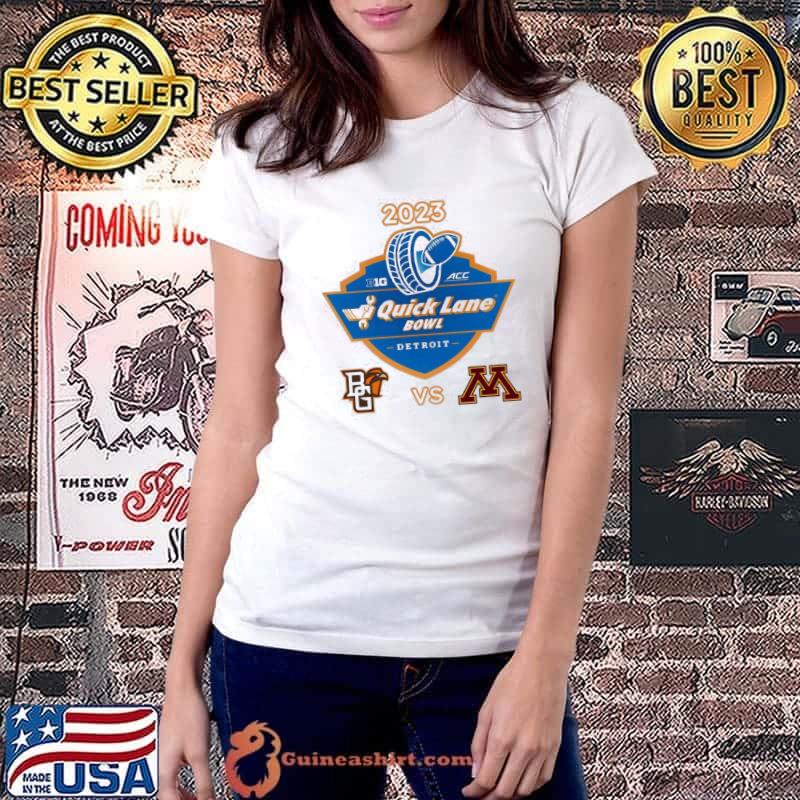 Bowling Green Vs Minnesota 2023 Quick Lane Bowl Bound Shirt