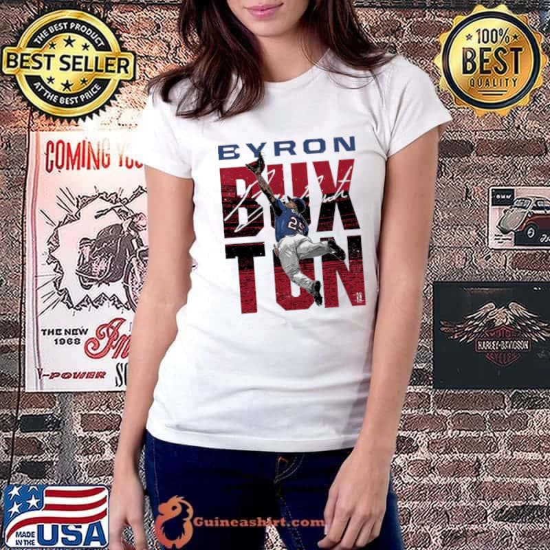 Byron Buxton American professional baseball center fielde Minnesota Diving Catch T-Shirt Ladiestee