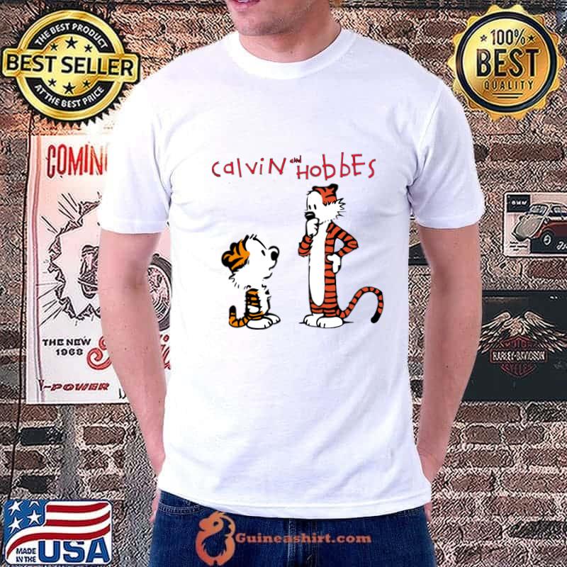 Calvin And Hobbes Merry Christmas comic strip created by cartoonist T-Shirt Unisex