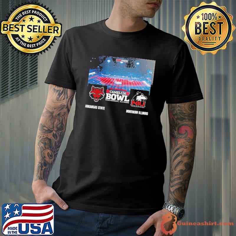 Camellia Bowl 2023 Arkansas State vs Northern Illinois Cramton Bowl Montgomery Alabama College Football Bowl Games Shirt Unisex