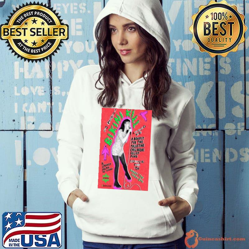 Capitol Theatre in Olympia Washington on January 27 2024 Bikini Kill Event poster shirt