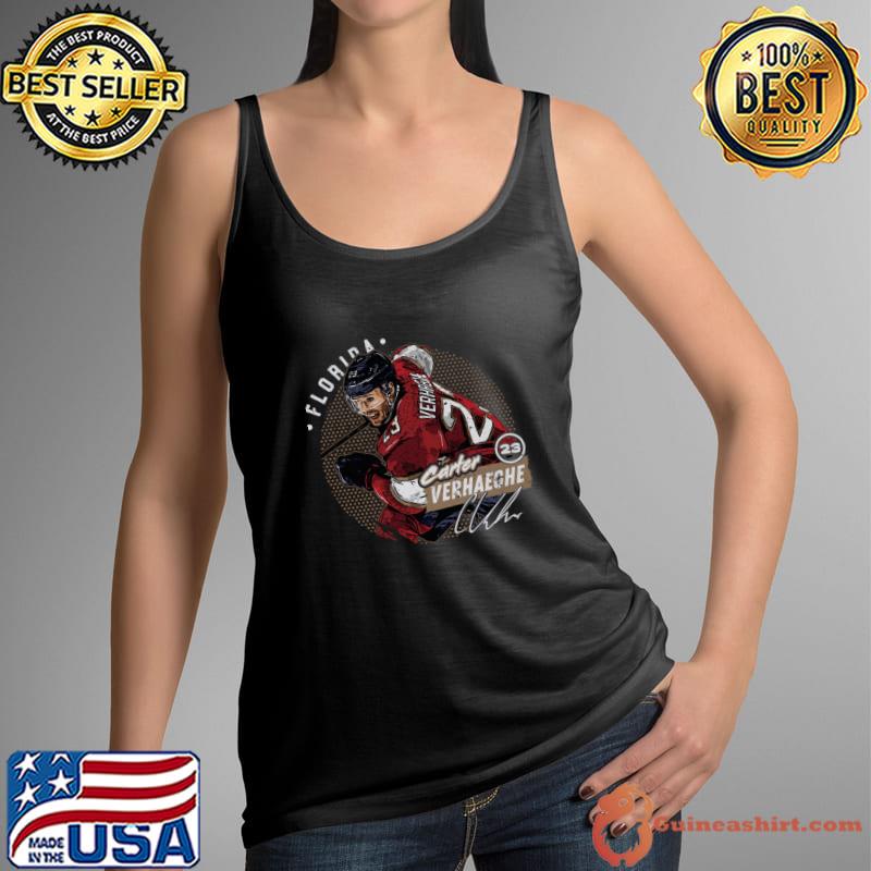 Carter Verhaeghe Signature Canadian professional ice hockey player for the Florida Panthers T-Shirt