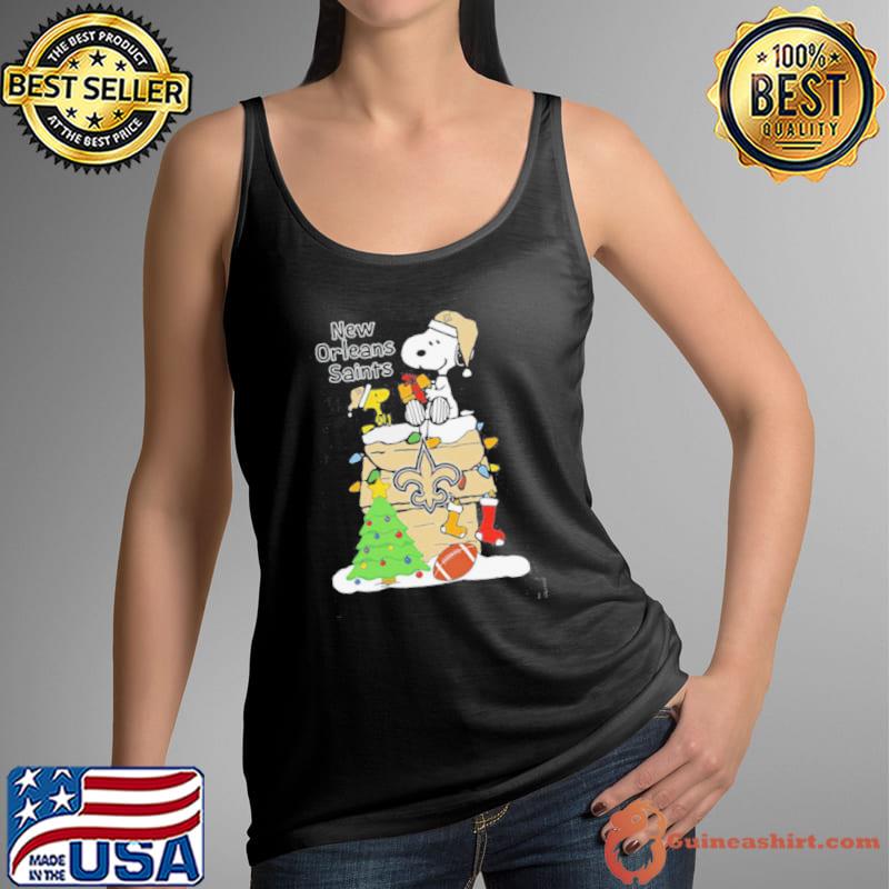 Christmas Snoopy New Orleans Saints Shirt