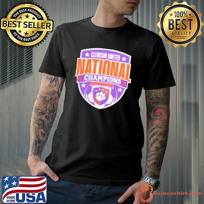 Clemson Tigers Unisex 2023 NCAA Men’s Soccer National Champions Logo Shirt