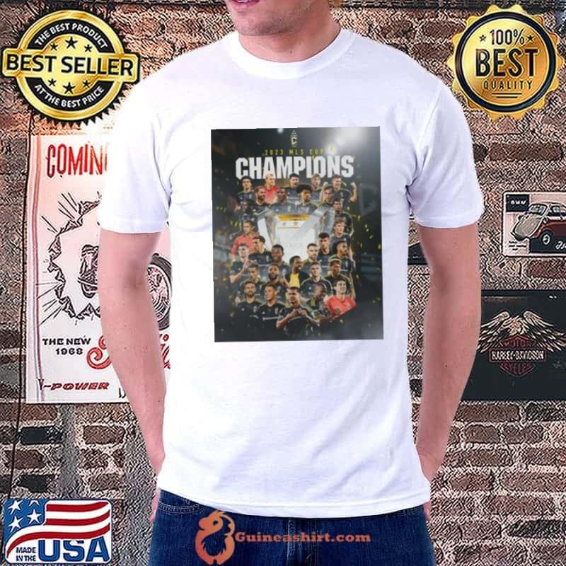 Columbus Crew 2023 Mls Cup Champions Poster Shirt