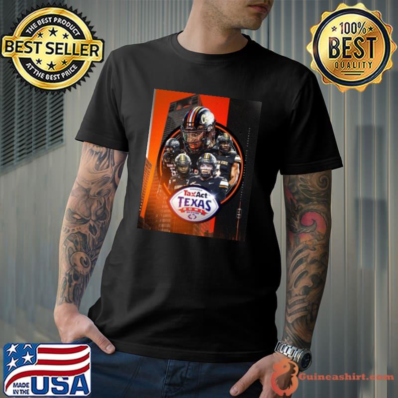 Congrats To Oklahoma State Cowboys Football Is The 2023 TaxAct Texas Bowl Champions NCAA College Football TShirt