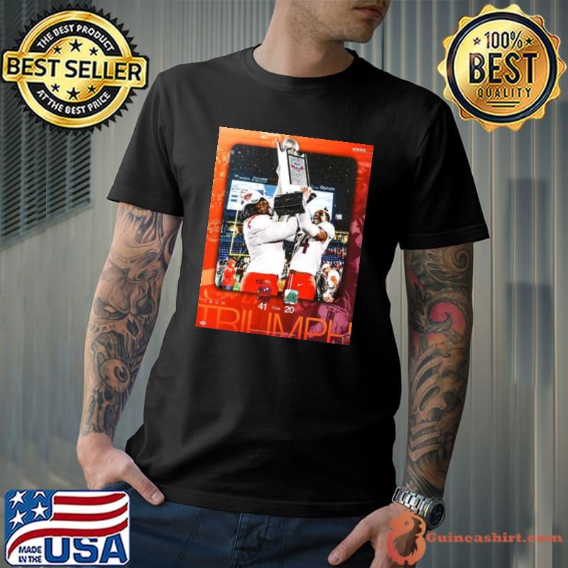 Congrats To Virginia Tech Hokies Football Is The 2023 Military Bowl Champions Ncaa College Football shirt