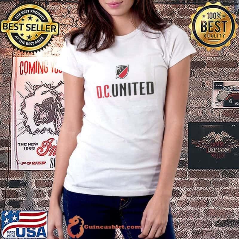 D.C. United Fanatics Branded White Shielded Shirt