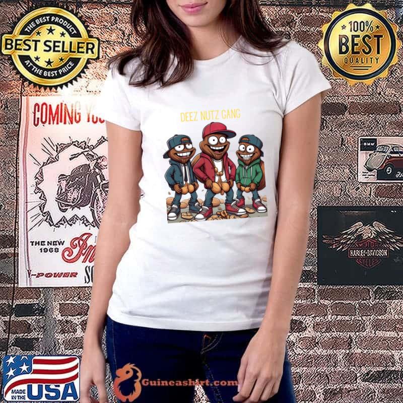 Deez Nuts Gang Australian band that formed in Melbourne T-Shirt Ladiestee