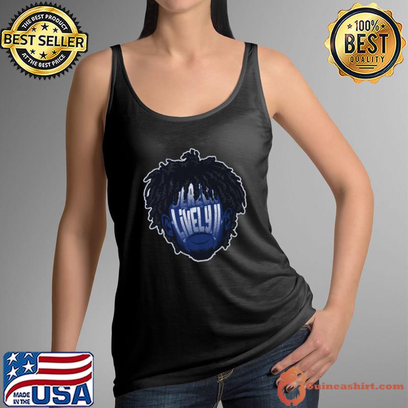 Dereck Lively II American professional basketball Dallas Player Silhouette T-Shirt Tank Top