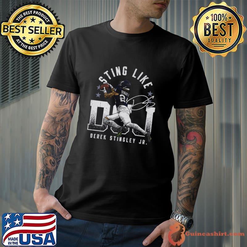 Derek Stingley Jr. Houston Sting Like Signature American football cornerback T-Shirt