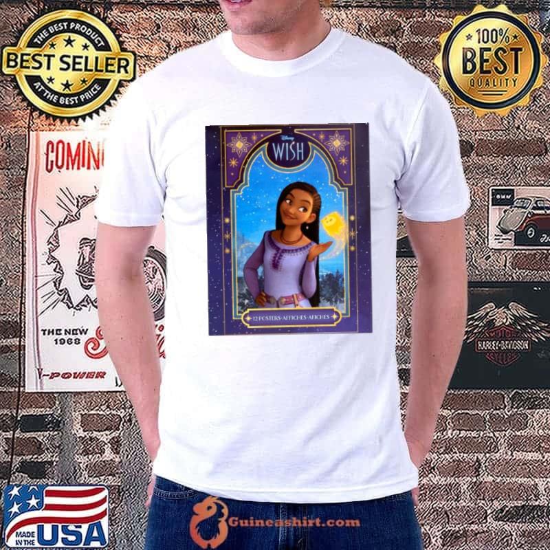 Disney Wish 12 Affiches Afiches Poster shirt