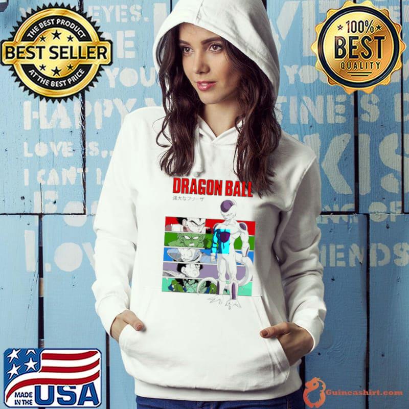 Dragon Ball Z Goku Vegeta Frieza Gohan Piccolo Krillin Manga Anime s Hoodie