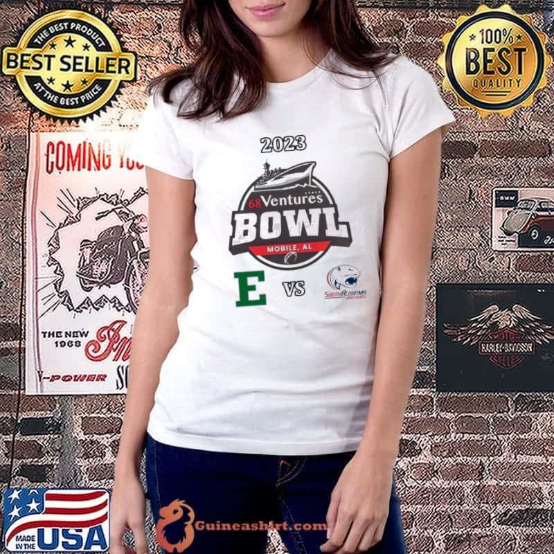 Eastern Michigan Vs South Alabama 2023 68 Ventures Bowl Bound Shirt