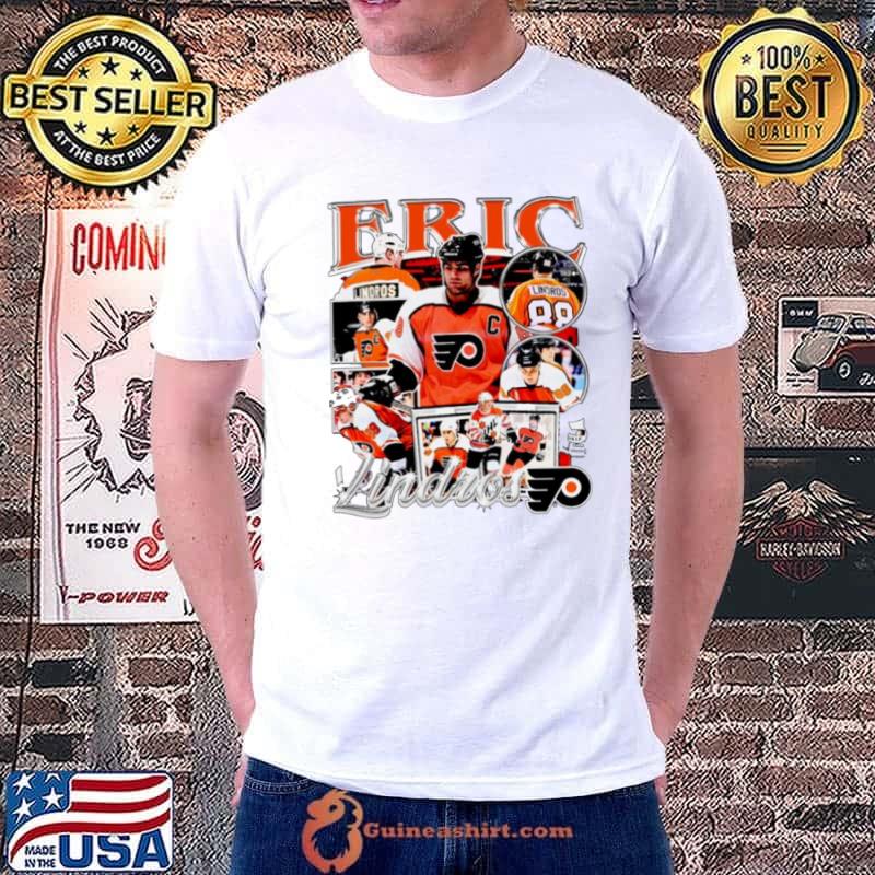 Eric Lindros Philadelphia Flyers NHL legend shirt