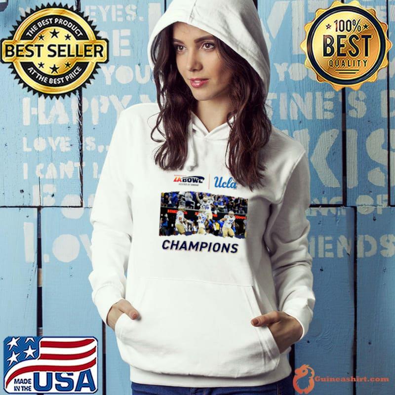 For The City Of LA UCLA Football Champions Of The Starco Brands LA Bowl Hosted By Gronk Go Bruins Bowl Season 2023 2024 Shirt