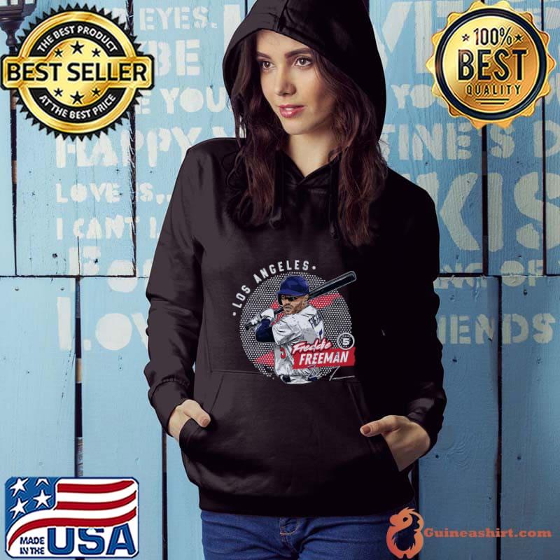 Freddie Freeman Signature American and Canadian professional baseball Los Angeles D Dots T-Shirt
