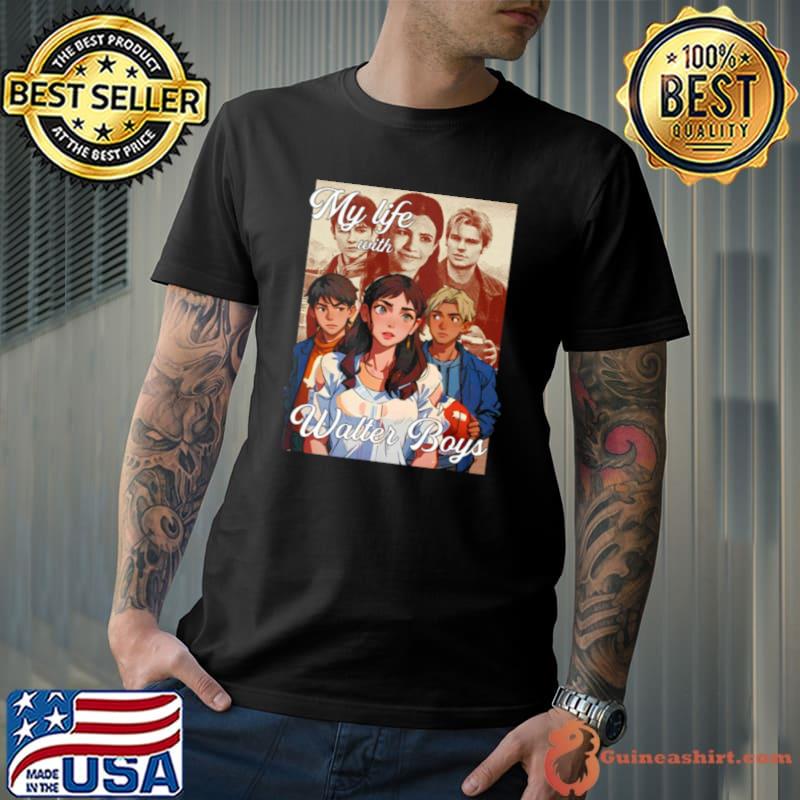 Funny my Life With Walter Boys, Animated Art shirt